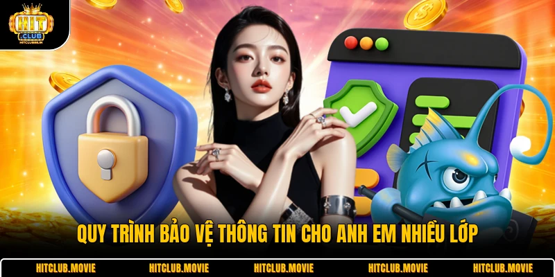 Quy trình bảo vệ thông tin cho anh em nhiều lớp